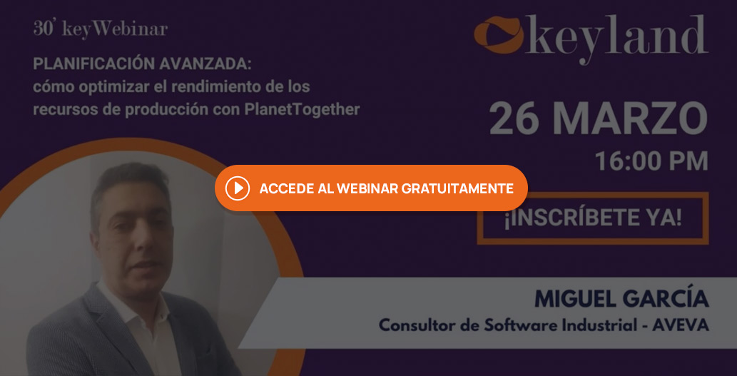 Webinar | Cómo optimizar el rendimiento de los recursos de producción con PlanetTogether